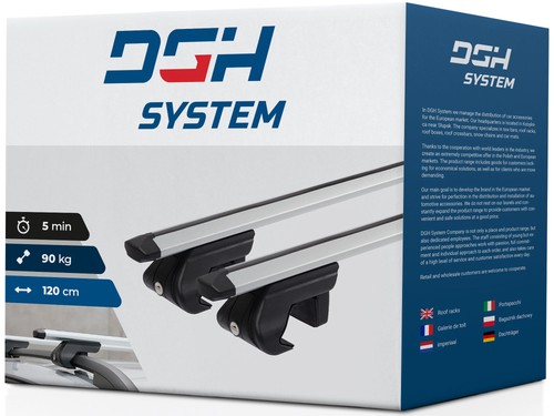 Roof rack bars - rails, for